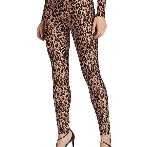 Versace Jeans Couture NWTs leopard leggings size 38 womens - Picture 12 of 12